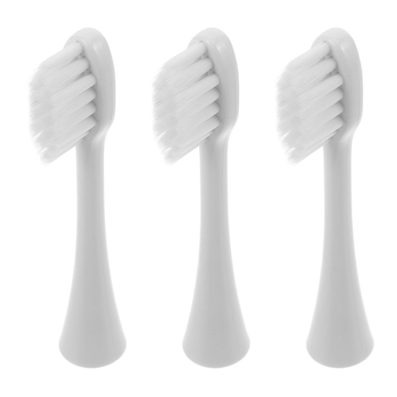 3 Pack Soft Bristle Electric Toothbrush Heads Replacement Compatible Sonic Smart White - Image 2