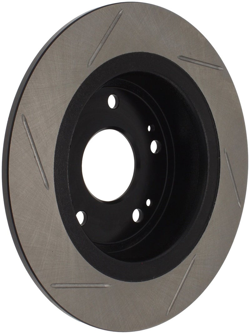 StopTech 126.40068SL Sport Slotted Brake Rotor (Rear Left),gray - Image 2