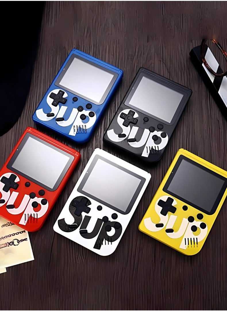 SUP - KIDS GAME | 400 IN 1 | HANDHELD GAMING CONSOLE : PORTABLE RETRO GAME PLAYER | RED - Image 1
