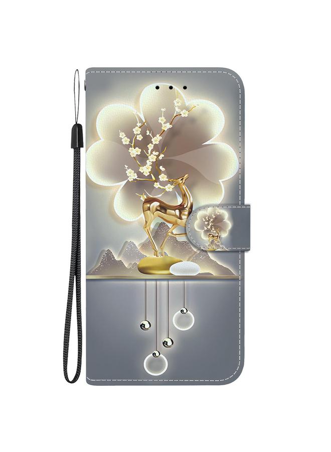 erorex Case For OPPO A79 Global Crystal Texture Colored Drawing Leather Phone Case - Image 2