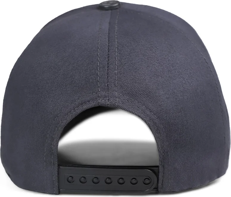 Black Börk Blackbörk V1 Baseball Wake Up - 3 Code Logo Black Peaked Anthracite Hat (Cap)