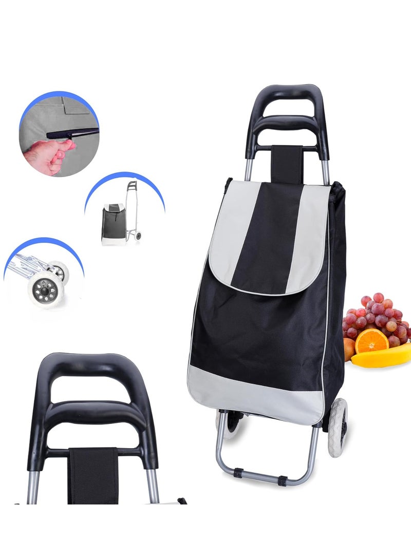45L Foldable Portable Home Shopping Cart  - Image 1