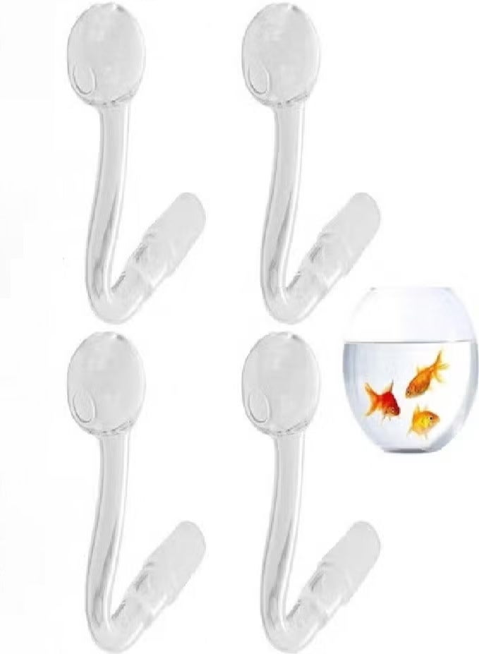 4 Pack 10mm Fountain Inflow Pipe Aquarium Filter Tubing For Aquarium Planted Fish Tank - Image 1