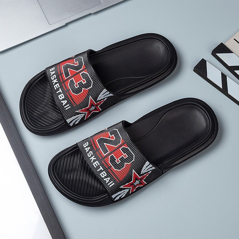 Thick-Soled Slippers For Men 2025 Summer Soft-Soled Outdoor Sandals Trendy Non-Slip Boys' Flip-Flops Beach Shoes - Image 2