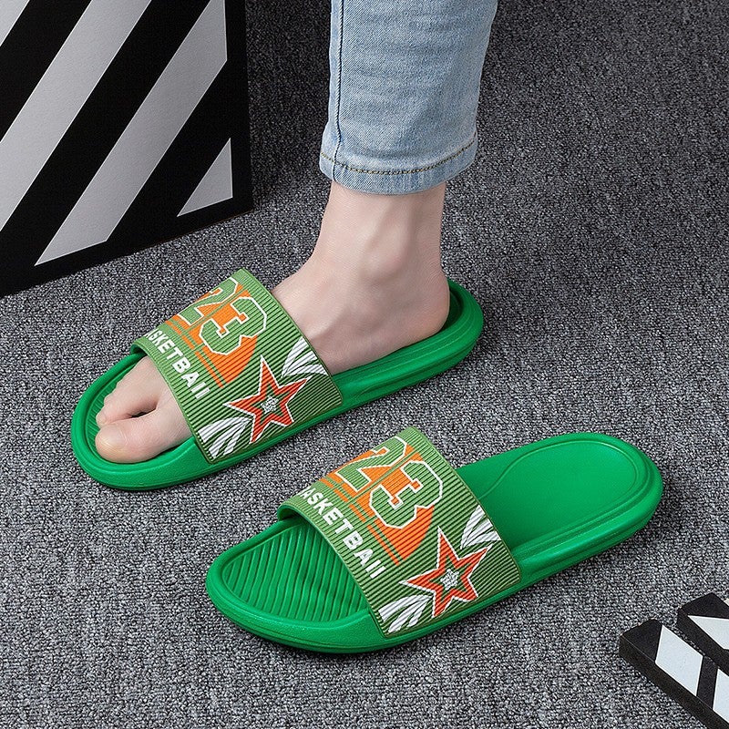 Thick-Soled Slippers For Men 2025 Summer Soft-Soled Outdoor Sandals Trendy Non-Slip Boys' Flip-Flops Beach Shoes - Image 5