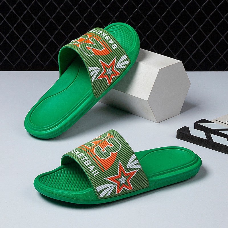 Thick-Soled Slippers For Men 2025 Summer Soft-Soled Outdoor Sandals Trendy Non-Slip Boys' Flip-Flops Beach Shoes - Image 3