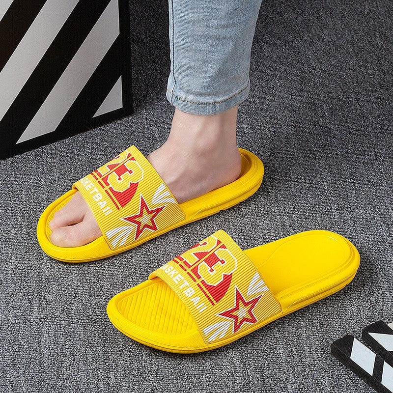 Thick-Soled Slippers For Men 2025 Summer Soft-Soled Outdoor Sandals Trendy Non-Slip Boys' Flip-Flops Beach Shoes - Image 4