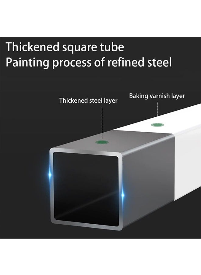 JCB CHIC Shoe Bench with Bottom Storage and Top Coat Rack Shoe Cabinet with Leather Cushion Seat Mutifunction Shoe Rack for Entryway Hallway Bedroom Living Room - Image 5