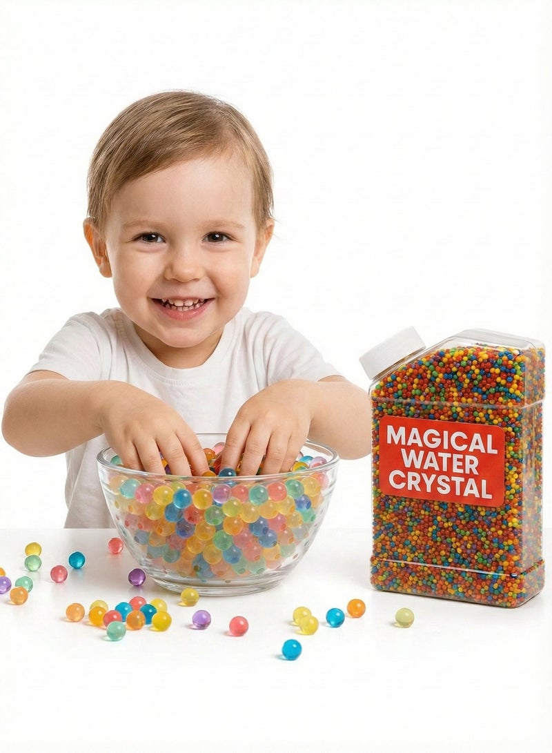 بلورات مائية سحرية مجموعة من 5000 قطعة من تربة الكريستال لتزيين المنزل ونمو النباتات - لآلئ مائية متعددة الألوان لديكور الزفاف ونباتات الزهور والحرف اليدوية - Image 1