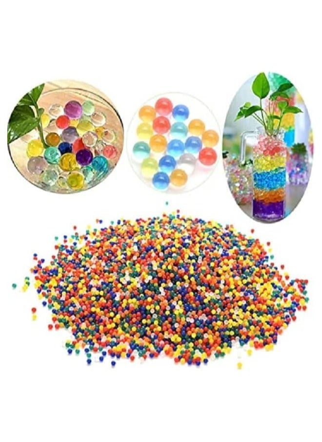 Generic Magical Water Crystal : 5,000 Pcs Crystal Soil Lot for Stunning Home Decor and Plant Growth - Multicolour Water Pearls for Wedding Decor, Flower Plants, and DIY Crafts  - Image 3