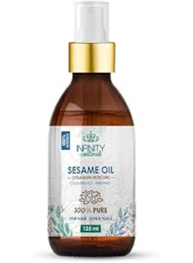 Infinity 100% Pure Sesame Oil 125 ml - Image 1