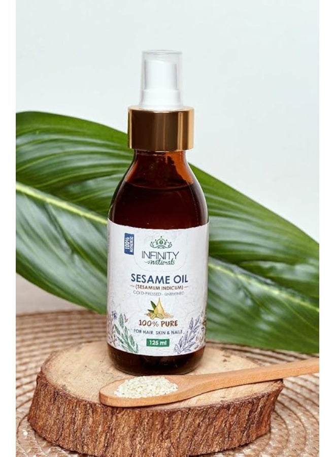 Infinity 100% Pure Sesame Oil 125 ml - Image 2
