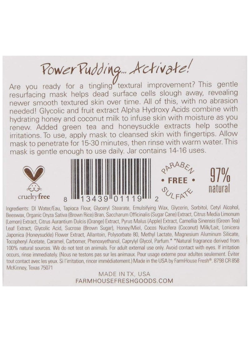 FarmHouse Fresh Farmhouse Fresh Pudding Apeel Tapioca Face Mask – 4oz. Hydrating Cream Mask, Improves Texture, Gluten-Free, Coconut Milk Mask, Nut-Free, Paraben-Free  - Image 5