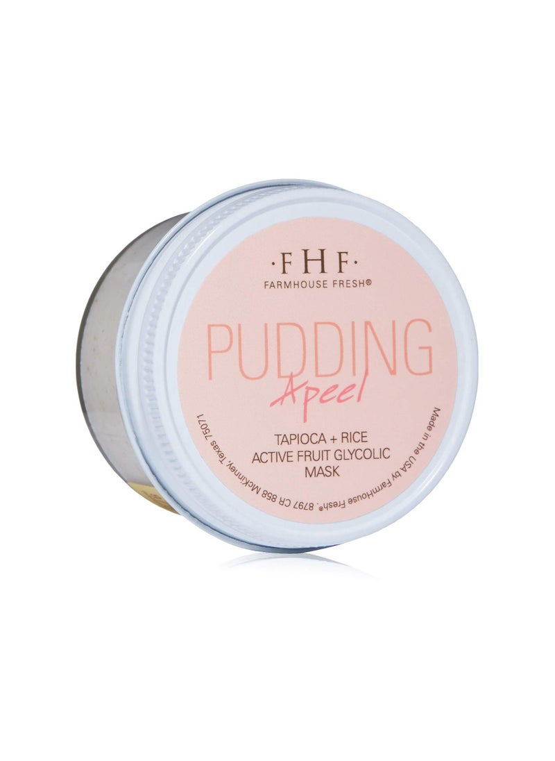 FarmHouse Fresh Farmhouse Fresh Pudding Apeel Tapioca Face Mask – 4oz. Hydrating Cream Mask, Improves Texture, Gluten-Free, Coconut Milk Mask, Nut-Free, Paraben-Free  - Image 1