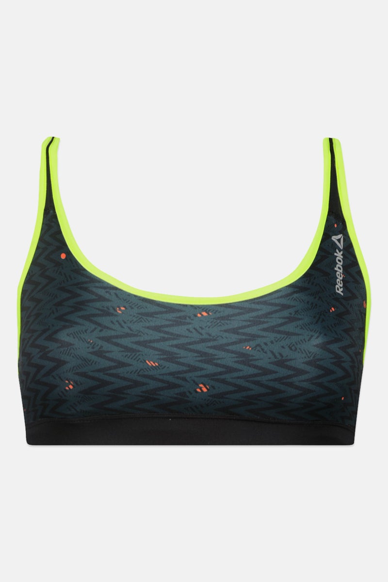 Reebok Women Non Padded Sleeveless Training Sports Bra, Multicolor - Image 2