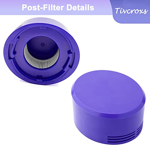 Tivcroxs 10 Pack Replacement Vacuum Filters Compatible with Dyson V7, V8 Cordless Vacuums - 5 Pre-Filters, 5 Post-Filters - Image 5