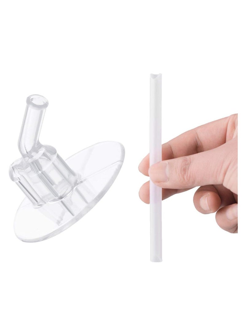 ترموس شفاطات بديلة من ثيرموس لزجاجة فانتينر سعة 12 أونصة، شفافة - Image 3