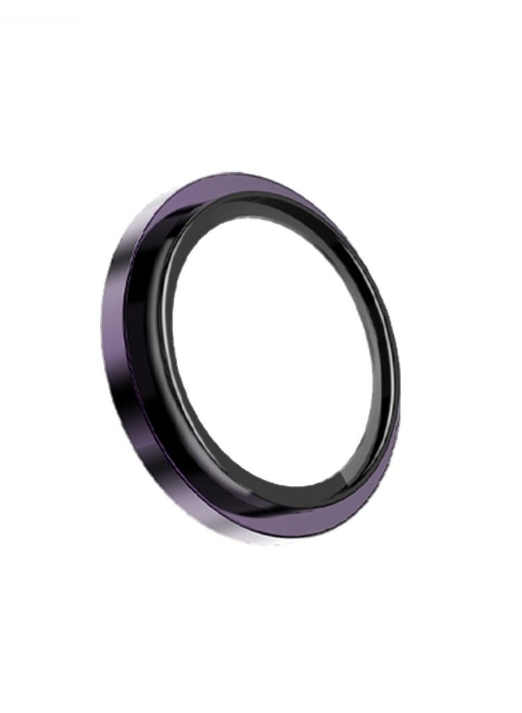 HD Plus Camera Lens for iPhone 14 Pro / 14 Pro Max / The Ultra-Clear Lenses / 9H Durable Glass / HD Clarity / Anti Scratch / High Transparency / Shatter Protection / Anti Glare Coating / Anti Fingerprint / Water Resistant / Nano Absorption / Innovative Design / Easy Installation - Purple