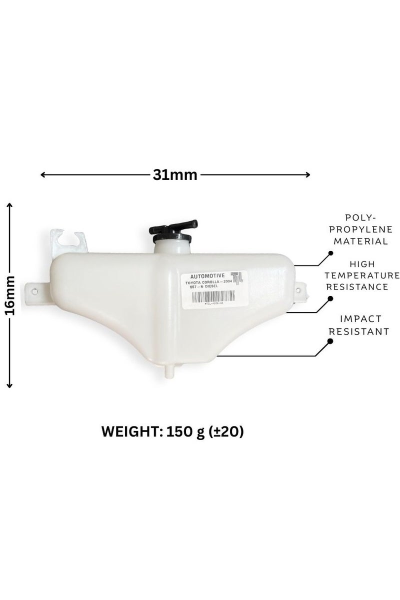 إس إن إتش خزان تمدد سائل التبريد، طراز رقم 4038-A، لسيارة كورولا - Image 1