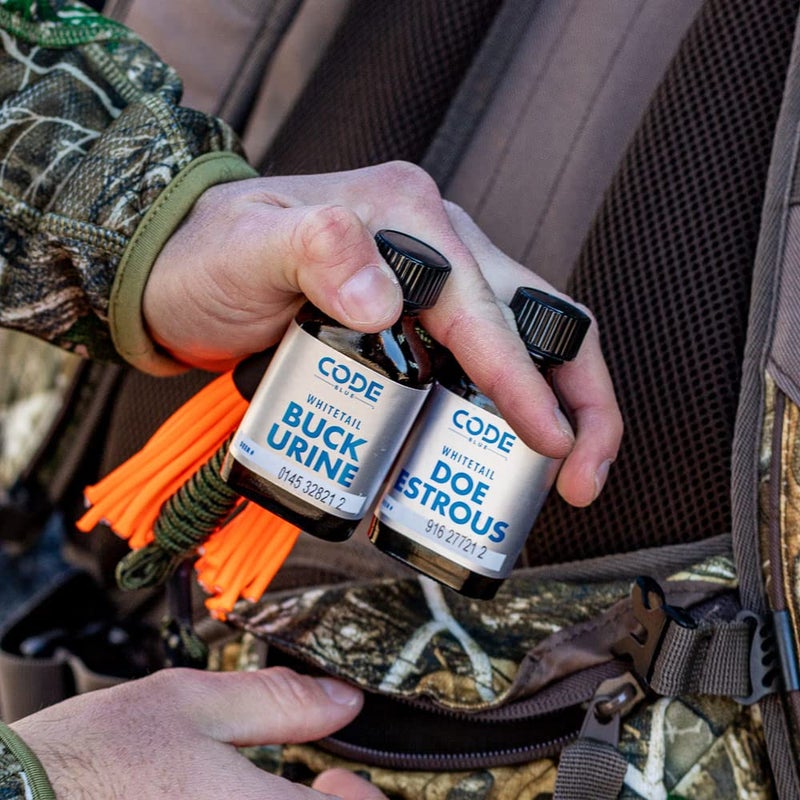 Code Blue Whitetail Doe Estrous â€“ Premium Deer Attractant with Authentic Doe Scent to Lure Mature Bucks & Boost Hunting Success, 1 oz - Image 4
