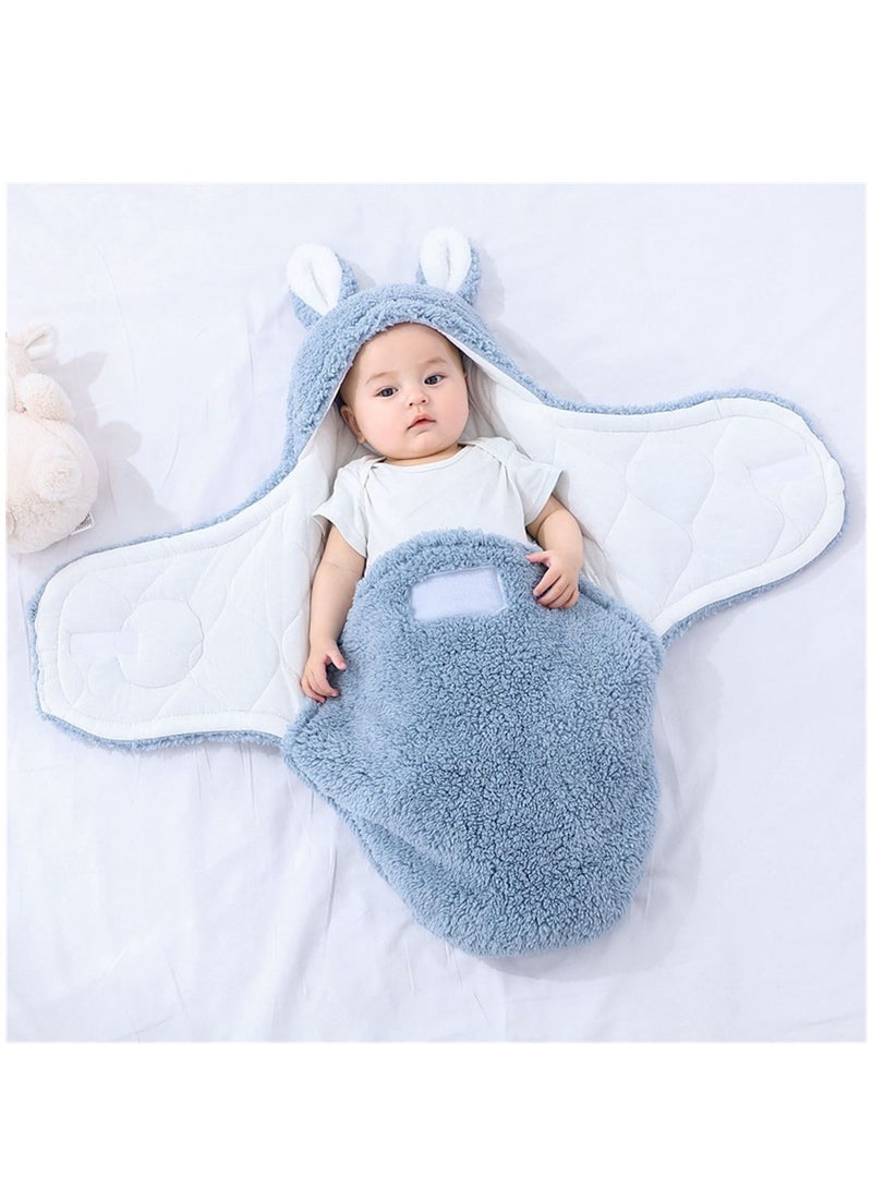 Baby thickened newborn blanket baby sleeping bag anti-jump swaddle - Image 3