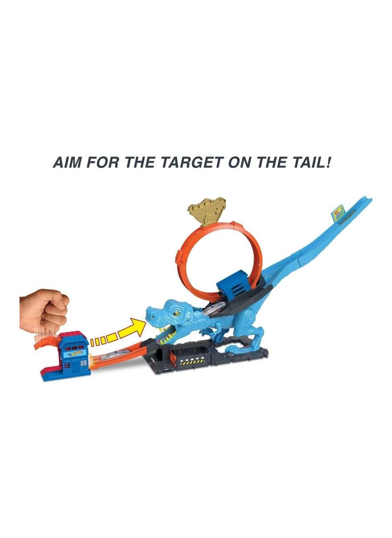Hot Wheels Hot Wheels City T-Rex Chomp Down Playset  - Image 2