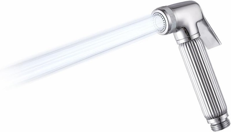 Stainless Steel Handheld Bidet Sprayer Set with 120cm Flexible Hose - Image 3