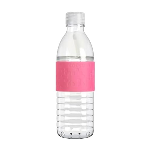 Copco Hydra 16.9 oz Water Bottle with Leak-Proof Lid - Tritan Reusable with Textured Grip Sleeve - BPA-Free, Shatter-Resistant, Dishwasher Safe for Travel, Gym, Work, Outdoors (Pink) - Image 2