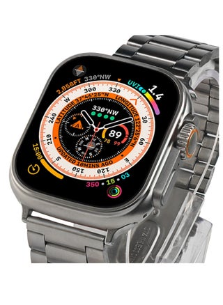 PRIMO PLUS Smart Watch With A Full Screen Works With The Android And IOS System Is Responsive Wireless Charging And Supports GPS With 7 Bracelets and Protection Cover , Size 49 mm - - pzsku/Z2FA32115A8409222955DZ/45/_/1724504964/8f99f20b-f6b5-4eb8-998c-dff10a73bd56