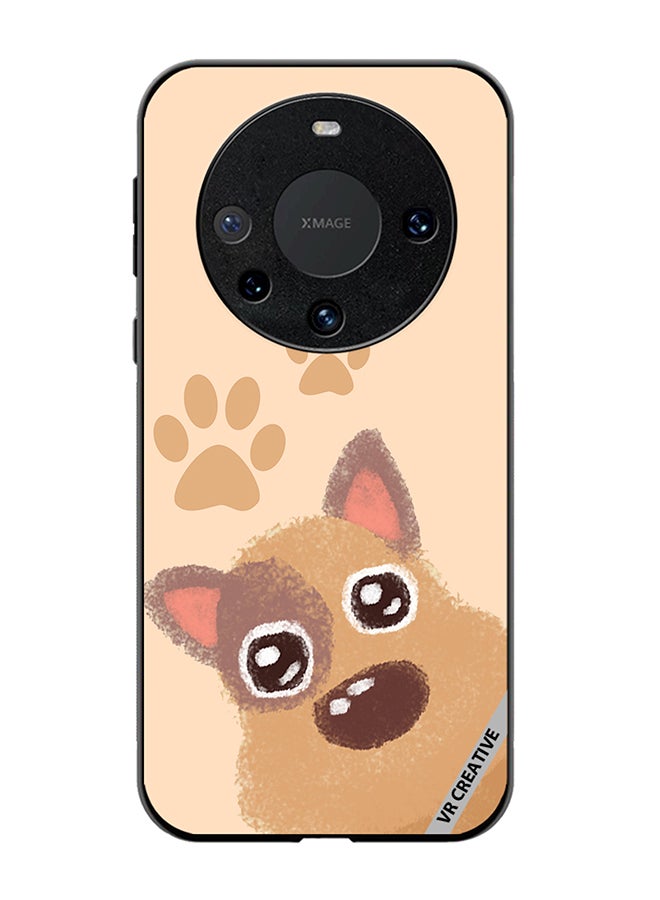 VR CREATIVE Protective Case Cover For Huawei Mate 60 Pro Cute Doggie Design Multicolour - Image 1