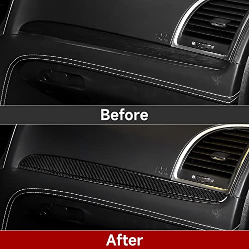 BRMYL Car Copilot Decor Strips Decals for 2011-2023 Chrysler 300 / 300C / 300S / Limited/Touring/Base Accessories Carbon Fiber Stickers - Image 3