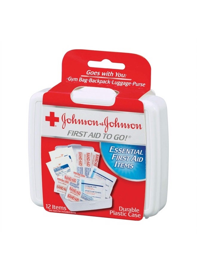 Johnson & Johnson - First Aid To Go Kit (Set of 12 Piece ) - Image 1