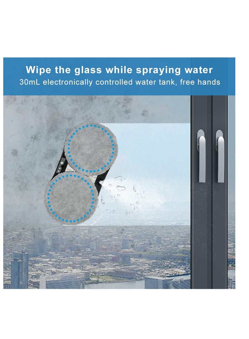 SYOSI Magnetic Vacuum Glass Cleaning Robotic, Window Cleaner Robot, Window Cleaner Kit with Automatic Water Spray, for Indoor and Outdoor Glass High Rise Windows Tiles  - Image 5