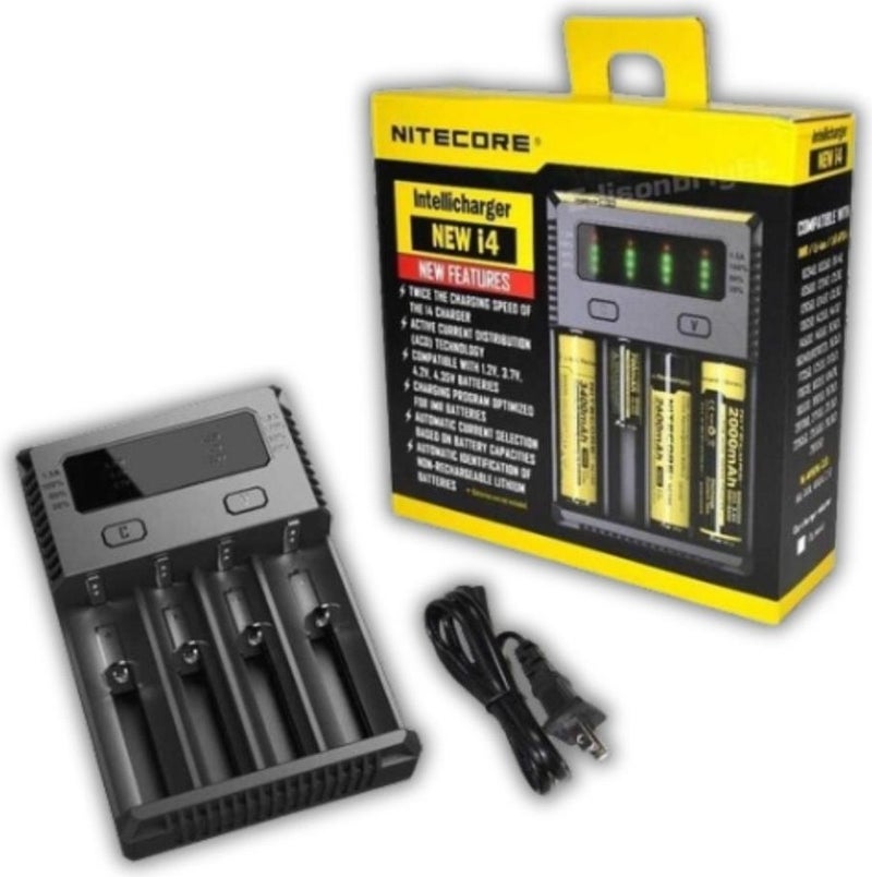 Nitecore New I4 Intellicharger Li Ion Battery Charger
