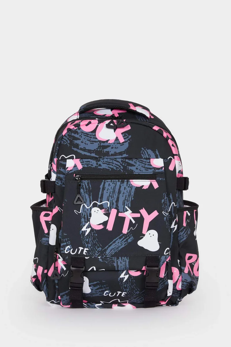 Woman Patterned Backpack