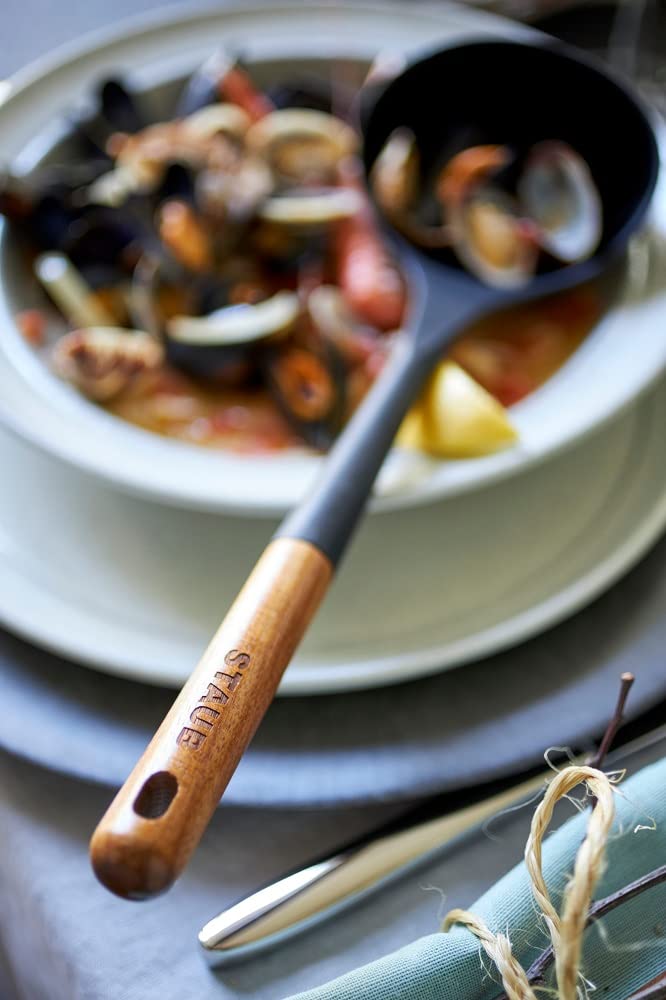 Staub 40503-104 Silicone Soup Ladle Spatula, Ladle - Image 5