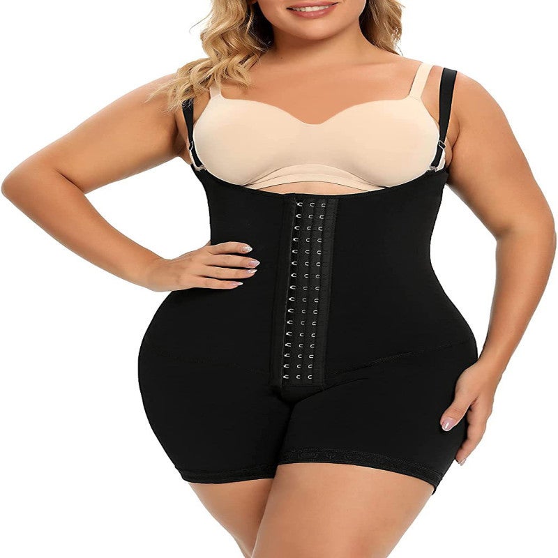 4-Breasted Body-Shaping Jumpsuit Postpartum Abdomen Waist-Fitting Body-Shaping Pants Underwear Factory - Image 1