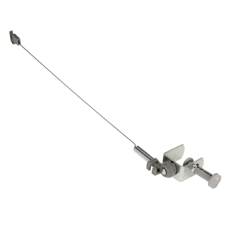 Household Essentials, 18" High, Silver Flexible Iron Cord Minder - Image 1