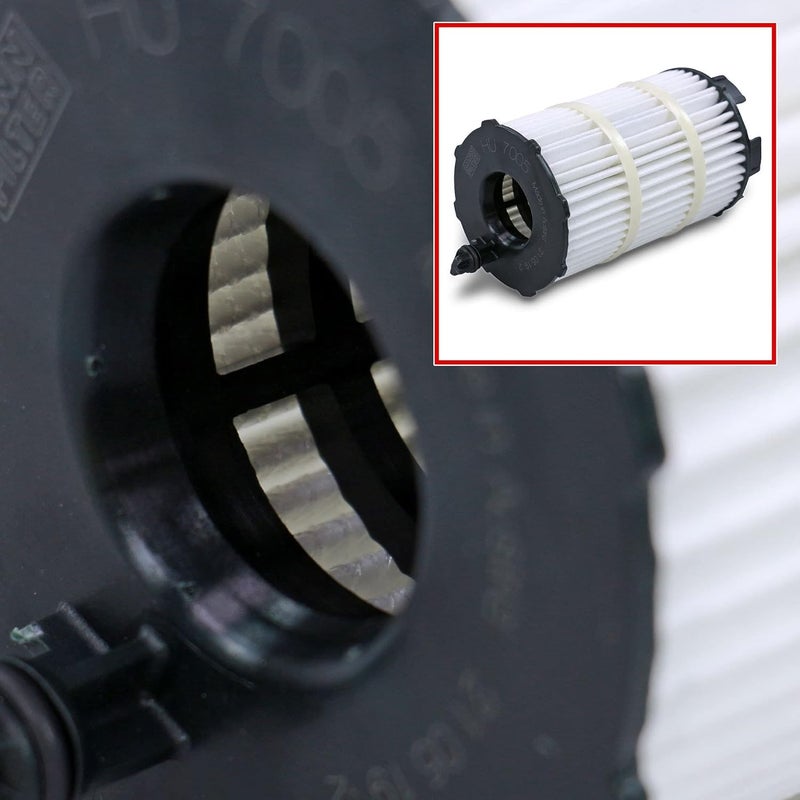 MANN FILTER فلتر مان مان فلتر HU 7005 x عنصر فلتر زيت خالي من المعدن - Image 3