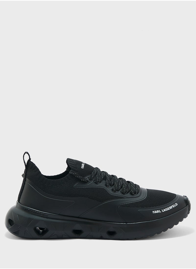Karl Lagerfeld - K/KITE RUN Knit Sock Low Top Sneaker - Image 1