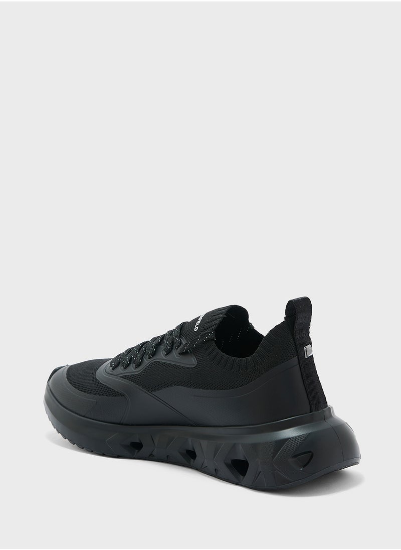 Karl Lagerfeld - K/KITE RUN Knit Sock Low Top Sneaker - Image 1