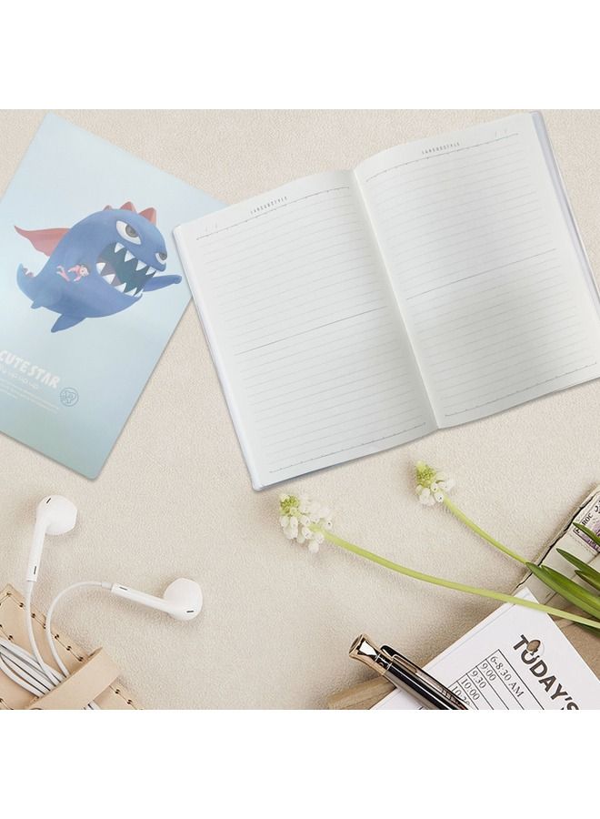 XIANGYU 5-Piece B5 Rubber Sleeve Notebook Cute Painting Style 160pages Notepad Hard Cover - Image 3