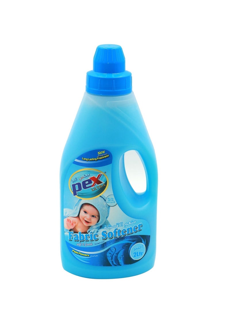 Pex active Fabric Softner Blue 2 Ltr - Image 1
