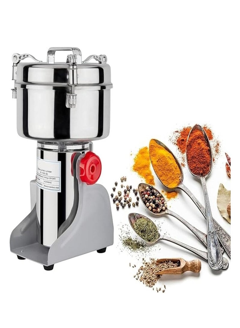 All-in-One Grain Grinder – Premium & Heavy-Duty Stainless Steel Mill for Spices, Wheat, Corn, and Rice 800gm - Image 1