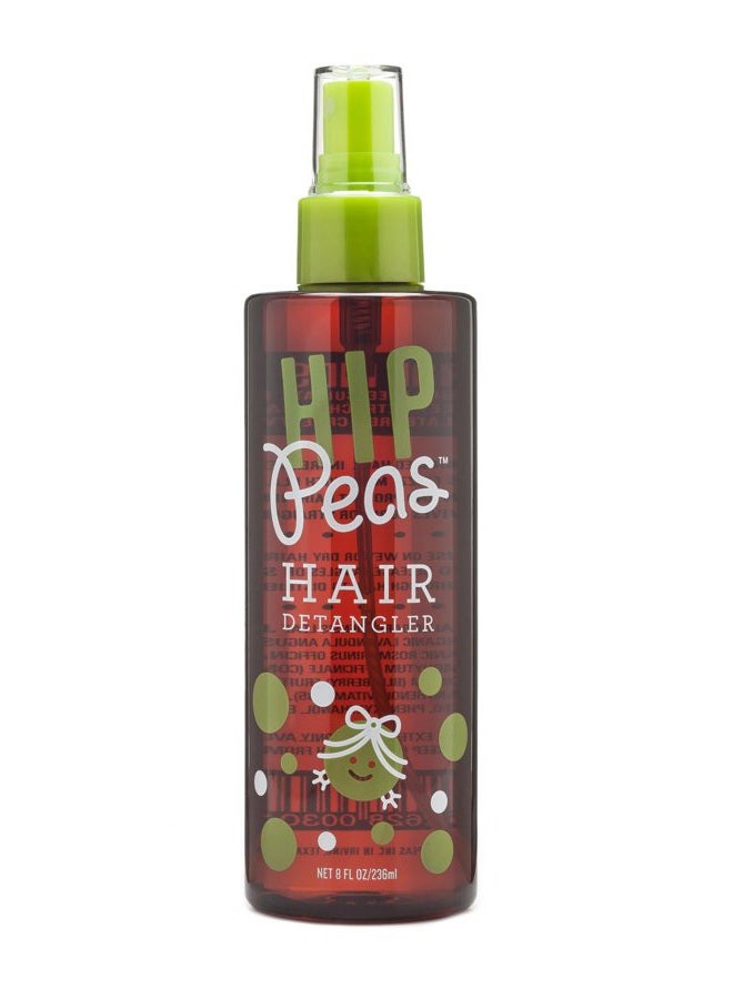 Hip Peas Detangler Leave-In Conditioner Spray For Kids, Wet or Dry Hair, No Tangles, Easy to Brush, Clean Ingredients - Image 1