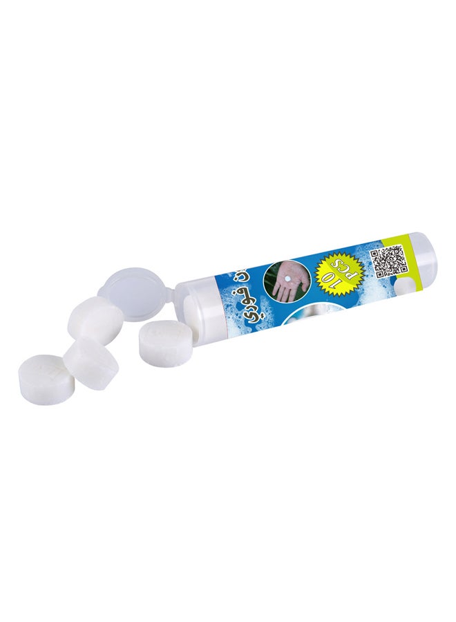 DPT Instant Soap Tablets for Trips and Travel, White  - Image 5