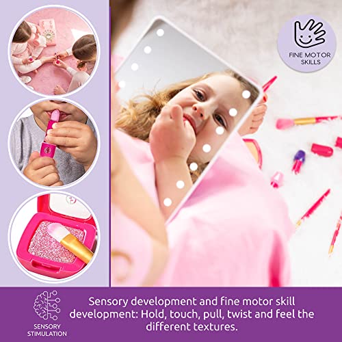 Make it Up Pretend Play Makeup Starter Set from the Exclusive Glamour Girl Collection- High Quality Fun (Made from EVA Foam - Not Real Makeup) - Image 4