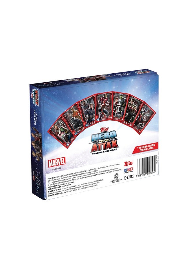 Topps Topps Marvel Hero Attax 2021 TCG Collection (Bonanza Pack) I Themed Playing Cards I Marvel Trading Cards | Marvel Cards | Marvel Playing Cards | Avengers Playing Cards | Avengers Cards  - Image 3