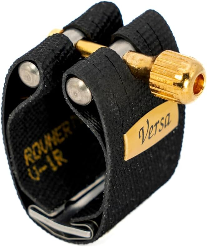 Rovner Ligature & Plastic Cap for Bb Clarinet - Versa Ligature for Hard Rubber Mouthpiece (V-1R) - Image 2