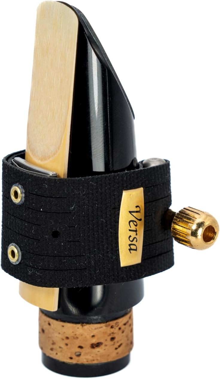 Rovner Ligature & Plastic Cap for Bb Clarinet - Versa Ligature for Hard Rubber Mouthpiece (V-1R) - Image 4